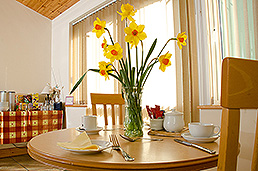 Breakfast room at Galvins on the GreenBed & Breakfast